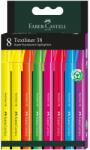 Faber-Castell Szövegjelölő Faber-Castell 38, kartondoboz, 8 db/szett (FC157778)