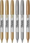 Sharpie jelölőfilc készlet, 3 db arany + 2 db ezüst + 1 db bronz, 6 db (1996115)