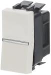 ABB Zenit 2CLA211000N1101 keresztkapcsoló, 1 modul, fénnyel, fehér, 16A (2CLA211000N1101)