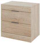 IRIM Chic éjjeliszekrény, 50x33x49 cm, 2 fiók, Sonoma szín