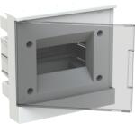 ABB doboz 1SZR004002A1202 süllyesztett szürke átlátszó ajtóval 6 modul (1SZR004002A1202)