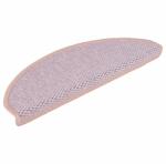 vidaXL 15 db szizál hatású rózsaszínű öntapadó lépcsőszőnyeg 65x21x4cm 326876 (326876)