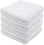 H Hotel Supplier Greek H Hotel Supplier törölközőszett, 4db, 50x90 cm, pamut 100% 550 GSM, fehér