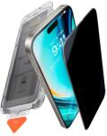 TORRAS Fólia iPhone 16 Plus készülékhez - Torras GlassGo Install Master Privacy - Clear (KF2344169)