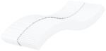 vidaXL fehér H2/H3 keménységű habmatrac 100 x 200 cm 8.4 kg (356342)
