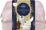 Nivea Q10 ajándékkészlet, Ránctalanító nappali krém SPF 15, 50ml + Kettős hatású öregedés- és glikációgátló szérum, 30ml
