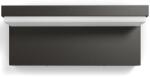 Philips Bustan kültéri LED fali lámpa, 3, 8 W, 800 lm, hideg fehér fény (4000 K), IP44, alumínium, antracit, 22 cm, A energiaosztály