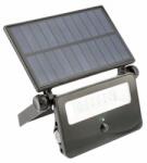 GTV Napelemes LED projektor mozgásérzékelővel GTV Lumos LD-LUMOS10W-64, távirányítóval, 10W, 850 lm, akkumulátor 2600 mAh, IP65, Fekete (LD-LUMOS10W-64)