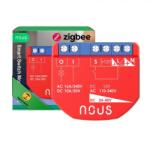 Nous Smart relé Nous B2Z, 16A, ZigBee, 1 csatornás PM, Energiafelügyelet