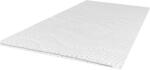 Best Sleep Kring Premium NoStress Fedőmatrac, M: 7cm, Profilozott poliuretán hab, Argentum huzat, 120 x 200cm