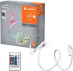 OSRAM RGB LED szalag, Távirányítóval, Szabályozható, Zene szinkronizálás, 20W, Színes fény, IP20, 5m, Fehér