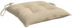 vidaXL 6 db bézs oxford szövet raklappárna 50 x 50 x 7 cm 361518 (361518)