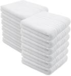 H Hotel Supplier 12 db-os törölköző szett, Görög, Hotel Supplier, 50x90 cm, pamut 100% 550 GSM, fehér