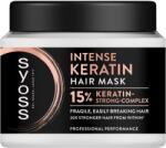 Syoss Intense Keratin hajmaszk, töredezésre hajlamos hajra, 400 ml