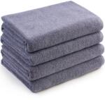 H Hotel Supplier Hotel Supplier Törölköző, 70x140 cm, 100% pamut 600 GSM, Szürke, 4 db (4P4x70x140-600-Gri)