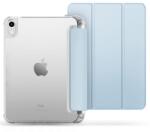 Tech-Protect Apple iPad 10.9 (2022), mappa tok, közepesen ütésálló, érintőceruza tartó, érintőceruza nélkül, átlátszó hátlap, Smart Case, TP SC Pen Holder Hybrid, világoskék