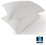 Gecor Terry párnahuzat készlet, vízálló, 50x70 cm, frottír, cipzárral záródó, GSM 160, fehér, 2 db