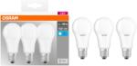 OSRAM Base Classic A100 LED izzó készlet, 3db, E27, 13W (100W), 1521lm, 4000K semleges fény, F energiaosztály