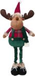 Kring dekoratív figura, Rénszarvas, 66 cm, Zöld/Piros (EG43M-ML-D31205A)