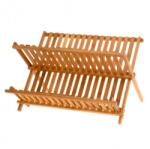 Koopman International Koopmann International Összecsukható csepegtető, bambusz, 42x35x38 cm, barna (0840095878609-8400958786090000)