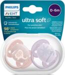 Philips Philips Avent Ultra Soft SCF091/09 2x játszócumi, 0-6h (SCF091/09)