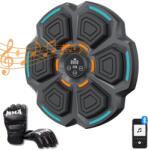 DANESSO Danesso® Ütőcél, Beépített hangszóróval, Bluetooth-kapcsolattal, Ütésszámláló kijelzővel, LED világítású ütőfelülettel, Falra szerelhető, Gyerekeknek és Felnőtteknek, Kesztyűvel (TB03-209)