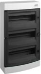 NOARK Electric 106196 elosztószekrény, átlátszó ajtó, IP40, 3 soros, 3x18 modul, műanyag (NOARK-106196)