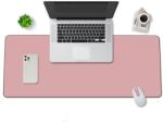 VisionHub Nagy XXL egérpad VisionHub, PU bőr, puha felület, vízálló, csúszásgátló talp, 120x60 cm, rózsaszín (V-0041)