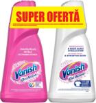 Vanish Oxi Action Pink folteltávolító oldat, 1L + Vanish Oxi Action White folteltávolító oldat, 1L
