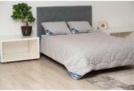Somnart Bella Paplan szett 150x200, 200g, és 2 párna 50x70 cm, pamut, Szürke