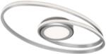 Briloner Leuchen LED csillár, 22W, 2800 lm, meleg fény (3000K), 57x34x7.5 cm, Ezüst (3053-019)