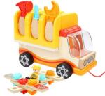 Mappy M-Toys 2 az 1-ben húzójáték - Kamion munkapaddal