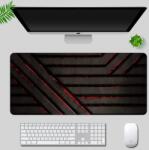 VisionHub Nagy egérpad, VisionHub®, puha felület, gumírozott csúszásgátló alap, vízálló az iroda védelméhez, 800x300x4mm, fekete (V-0032)