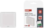 EMOS GoSmart IP-2001ZW Hordozható 1 funkciós szcenárió kapcsoló, ZigBee 3.0, CR 2430 3 V tápellátás, Fehér (EM-H5011)