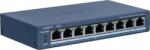 HIKVISION Kapcsoló 8 PoE port, 1 RJ45 uplink port, Management, HIKVISION, DS-3E1309P-EI-M (DS-3E1309P-EI-M)