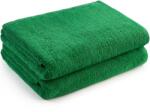 H Hotel Supplier 2 db Hotel Supplier törölköző szett, 70x140 cm, 100% pamut, 600 GSM, zöld (2P2x70x140-600-Verde)