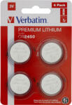 Verbatim Verbati, Lithium CR2450 elem, 3V, 4 db (VBT49535)