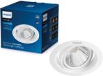 Philips Pomeron süllyesztett LED spotlámpa, 3W, 210 lm, állítható fényerősség, semleges fény (4000K), IP20