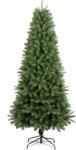 Kring Műfenyő slim Kring Alaska, 180 cm, prémium, PE/PVC, kevert tűk 3D/2D, zöld (KR-927180)