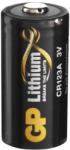 GP Batteries Líthium elem, CR123A, 3V, 1500mAh, 1db/bliszter B1501 (B1501)