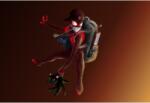  Spiderman Poszter Saving Cat, 61x90cm, poster1196, Többszínű (poster1196-8888888888888894155)