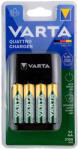 VARTA USB töltő, 4 foglalattal, AA/AAA-s elemekhez, 4 db 56706-os elemmel (57652101451)