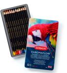 Derwent Professional Chromaflow színes ceruza, fémdobozban, 12 db / készlet (DW2305856)
