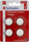 Verbatim Lithium CR2025 elem, 3V, 4 db (VBT49532)