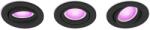 Philips 3 db intelligens Philips Hue RGBW LED spotlámpa készlet, Bluetooth, Zigbee, GU10, 3x4, 2W, 1200 lm, fehér és színes fény (2000-6500K), IP20, fekete, E energiaosztály