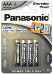 Panasonic Everyday Power AAA elem, 6 db