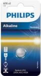 Philips A76/01B Alkaline gombelem, 1, 5 V, 1 buborékfólia (LR44 / LR1154) (A76/01B)