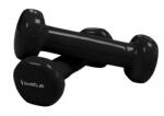 Sveltus Set gantere aerobic epoxy de 2x5 kg, Sveltus, negru