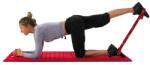 SVELTUS Banda elastica 10 kg, Elastiband, rosu, Sveltus