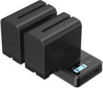 SmallRig NP-F970 fényképezőgép akkumulátor és töltő készlet (3823) (3823)